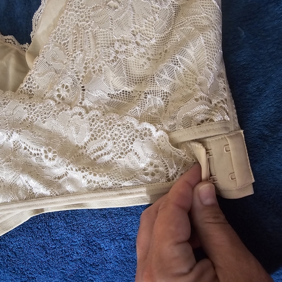 NWOT 2X Comfy Corset Bra Nude - Picture 2 of 7